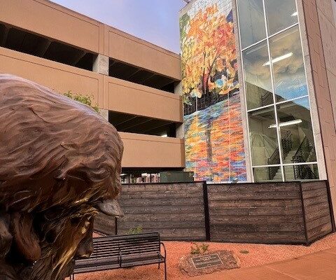 The Pueblo Urban Renewal Authority introduces new public art installation at Walk of Legends Park