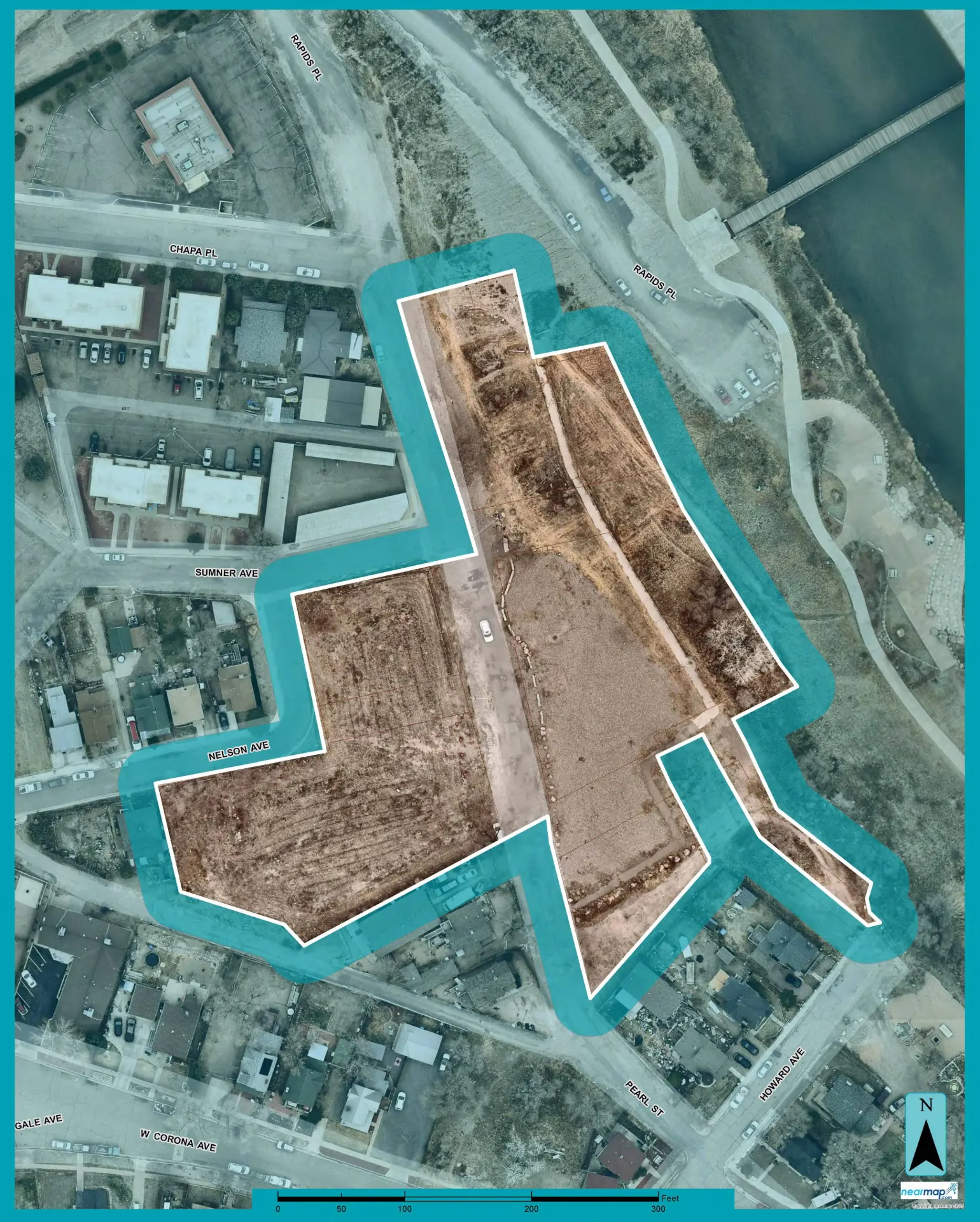 The Bluffs map